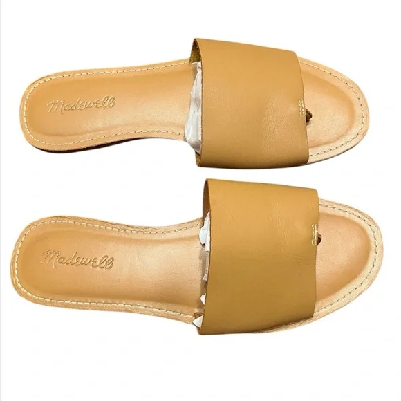 Madewell The Boardwalk Post Slide Sandal Size 8.5 - Picture 6 of 9